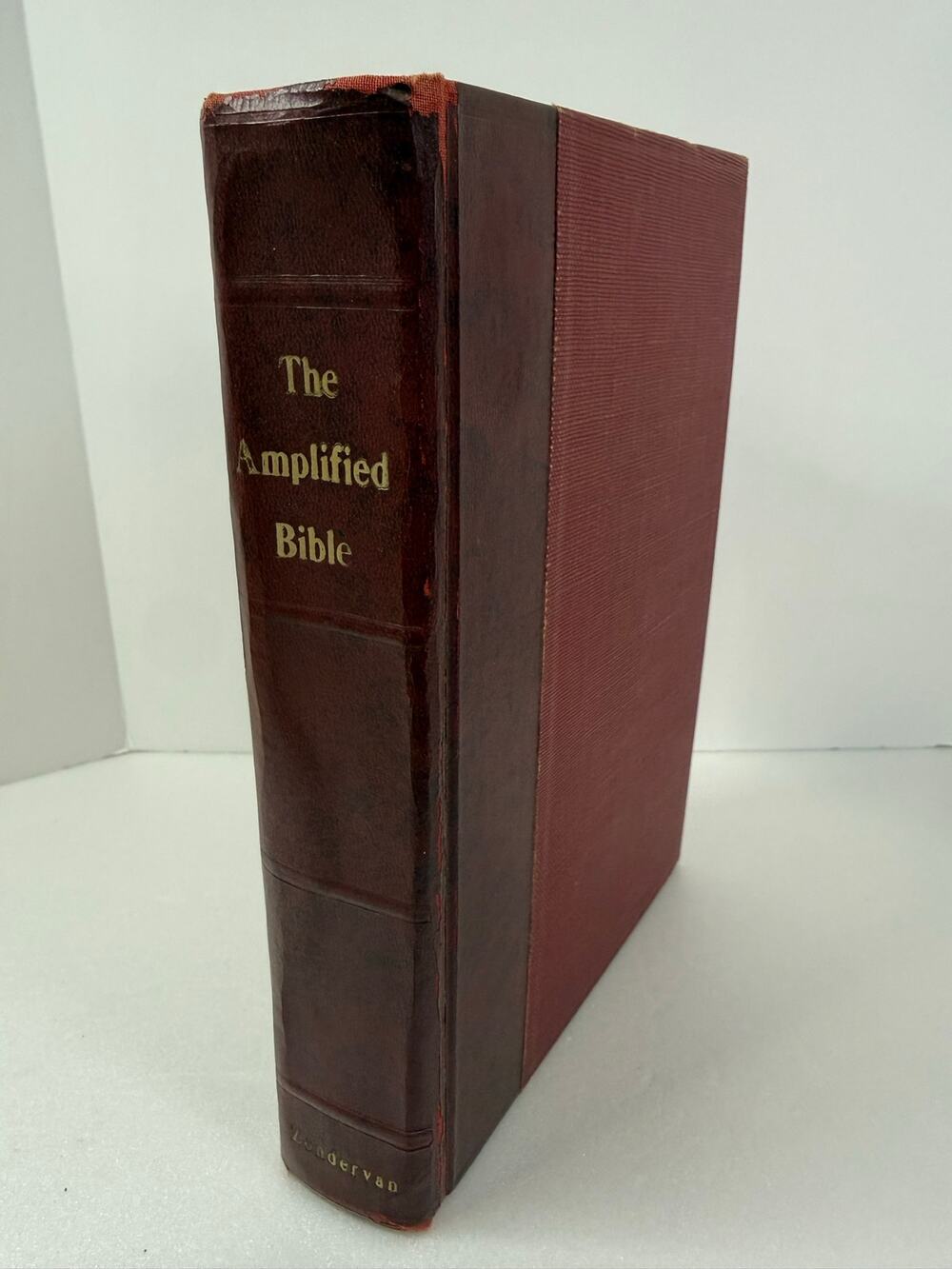 The Amplified Bible 1965 Zondervan Publishing Old & New Testament Vintage